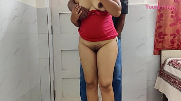 Pinky's Naughty Surprise: Girlfriend Gets Fucked and Smooched in Standing Position